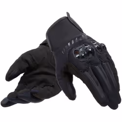 Dainese Mig 3 Air Tex Motorcycle Gloves, black, Size XS for Men