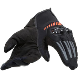 Dainese Mig 3 Air Tex Motorcycle Gloves, black-red, Size 2XL for Men