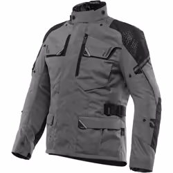 Dainese Ladakh 3L D-Dry Motorcycle Textile Jacket, black-grey, Size 48 for Men