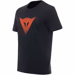 Dainese Logo T-Shirt, black-red, Size XS for Men