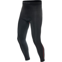 Dainese No-Wind Thermo LS Functional Pants, black-red, Size L for Men