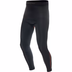 Dainese No-Wind Thermo LS Functional Pants, black-red, Size XL 2XL for Men