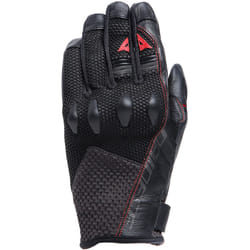 Dainese Karakum Ergo-Tek Magic Connection Motorcycle Gloves, black-red, Size 2XL for Men