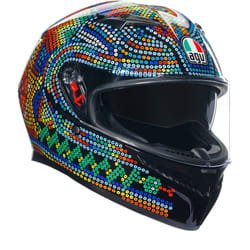 AGV K3 Rossi Winter Test 2018 Helmet, multicolored, Size L for Men