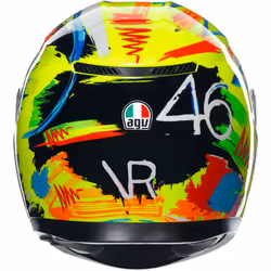 AGV K3 Rossi Winter Test 2019 Helmet, multicolored, Size XL for Men - Additional view 5