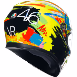 AGV K3 Rossi Winter Test 2019 Helmet, multicolored, Size XL for Men - Additional view 6