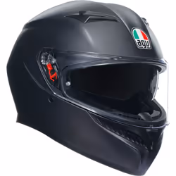 AGV K3 Solid ECE 22.06 Full Face Helmet Matt Black - M