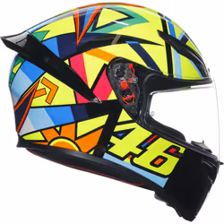 AGV K-1 S Soleluna 2017 Helmet, multicolored, Size XL for Men - Additional view 4