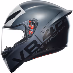 AGV K-1 S Limit 46 Helmet, grey, Size XS for Men - Additional view 4