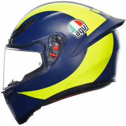 AGV K-1 S Soleluna 2018 Helmet, blue-yellow, Size L for Men