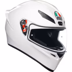 AGV K1-S Solid Full Face Helmet White - S