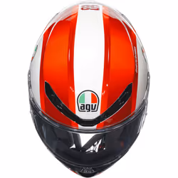 AGV K-6 S Sic58 Helmet, black-white-red, Size XL for Men