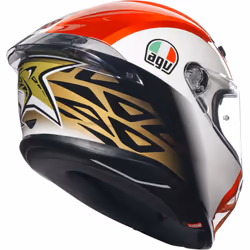 AGV K-6 S Sic58 Helmet, black-white-red, Size XL for Men