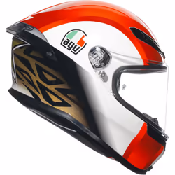 AGV K-6 S Sic58 Helmet, black-white-red, Size 2XL for Men - Additional view 6
