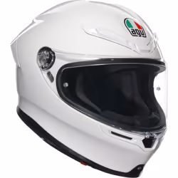 AGV K6-S Solid Full Face Helmet White - XS