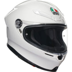 AGV K6-S Solid Full Face Helmet White - XL