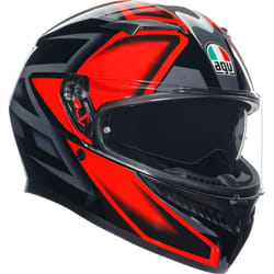 AGV K3 Compound ECE 22.06 Full Face Helmet Black / Red - XL