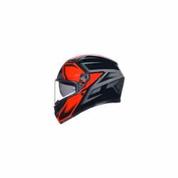 AGV K3 Compound ECE 22.06 Full Face Helmet Black / Red - XXL