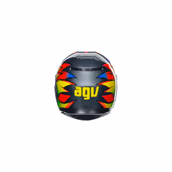 AGV K3 Birdy 2.0 ECE 22.06 Full Face Helmet Grey / Yellow / Red - XXL - Additional view 4