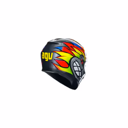 AGV K3 Birdy 2.0 ECE 22.06 Full Face Helmet Grey / Yellow / Red - XXL - Additional view 5