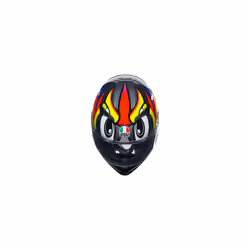 AGV K3 Birdy 2.0 ECE 22.06 Full Face Helmet Grey / Yellow / Red - XXL - Additional view 6