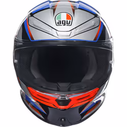AGV K-6 S Slashcut Helmet, black-red-blue, Size XS for Men - Additional view 7