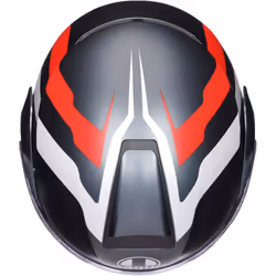 AGV Streetmodular Resia Helmet, grey-red, Size 2XL for Men