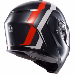 AGV Streetmodular Resia Helmet, grey-red, Size 2XL for Men - Additional view 4