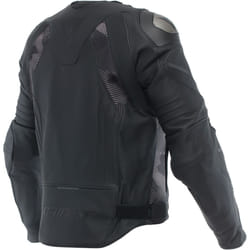 Dainese Avro 5 Motorcycle Leather Jacket, black-grey, Size 62 for Men