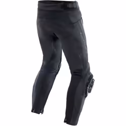 Dainese Delta 4 Motorcycle Leather Pants, black, Size 27 for Men