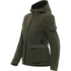 Dainese Centrale Absoluteshell Pro waterproof Ladies Motorcycle Textile Jacket, green, Size 48 for Women