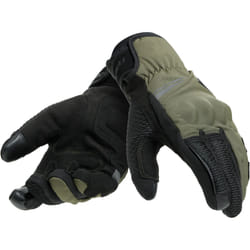 Dainese Trento D-Dry Motorcycle Gloves, black-green, Size S for Men