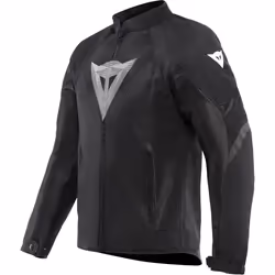 Dainese Herosphere Tex Diamond Motorcycle Textile Jacket, black-white, Size 52 for Men