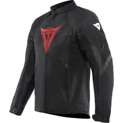 Dainese Herosphere Tex Diamond Motorcycle Textile Jacket, black-red, Size 48 for Men