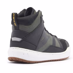 Dainese Suburb Air Motorcycle Shoes, black-green-yellow, Size 44 for Men