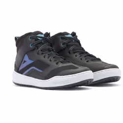 Dainese Suburb Air Ladies Motorcycle Shoes, black-white-blue, Size 37 for Women
