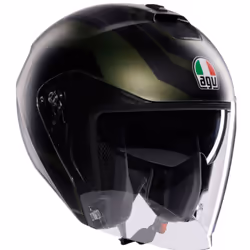 AGV Irides Sakai Jet Helmet, green, Size XL for Men