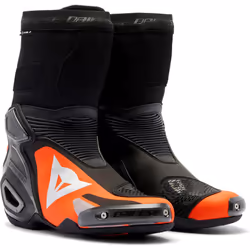 Dainese Axial 2 Motorcycle Boots, black-red, Size 45 for Men
