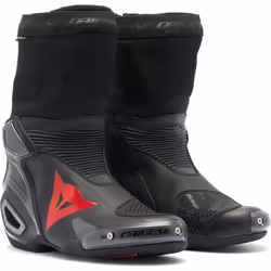 Dainese Axial 2 Air perforated Motorcycle Boots, black-red, Size 42 for Men