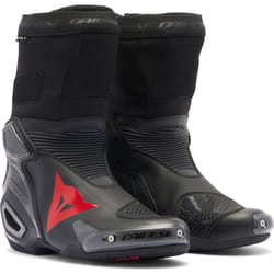 Dainese Axial 2 Air perforated Motorcycle Boots, black-red, Size 45 for Men