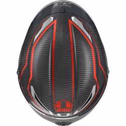 AGV Pista GP RR Performante Carbon Helmet, black-red, Size XL for Men