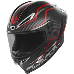AGV Pista GP RR Performante Carbon Helmet, black-red, Size 2XL for Men