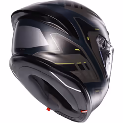 AGV K6 S Enhance Helmet, grey-yellow, Size XS - Additional view 6