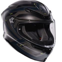 AGV K6 S Enhance Helmet, grey-yellow, Size M