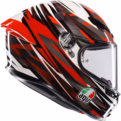 AGV K6 S Reeval Helmet, grey-white-red, Size XS for Men - Additional view 8