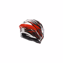 AGV K6-S Reeval Full Face Helmet White / Red / Grey - XL - Additional view 5