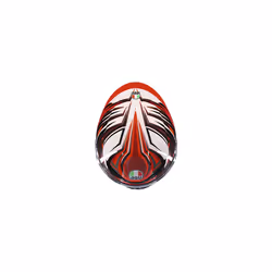 AGV K6-S Reeval Full Face Helmet White / Red / Grey - XL - Additional view 6