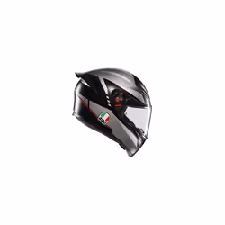 AGV K1-S Lap Full Face Helmet Matt Black / Grey / Red - XS