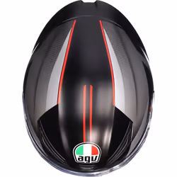 AGV K1 S Lap Helmet, black-red, Size 2XL for Men - Additional view 5