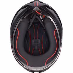 AGV K1 S Lap Helmet, black-red, Size 2XL for Men - Additional view 6